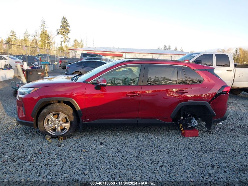 2024 Toyota Rav4 Hybrid Xle VIN: JTMRWRFV5RD247405 Lot: 40713359