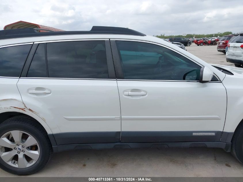 2012 Subaru Outback 2.5I Limited VIN: 4S4BRCKC6C3225223 Lot: 40713361