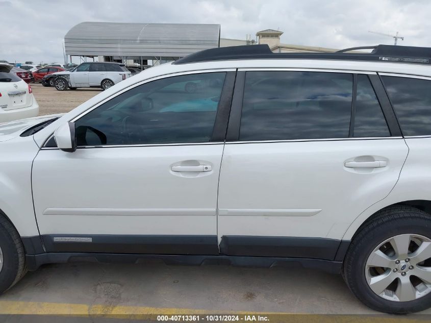 2012 Subaru Outback 2.5I Limited VIN: 4S4BRCKC6C3225223 Lot: 40713361