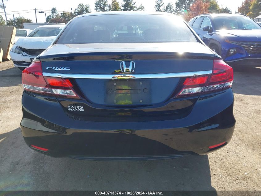 2015 Honda Civic Ex VIN: 19XFB2F87FE033610 Lot: 40713374