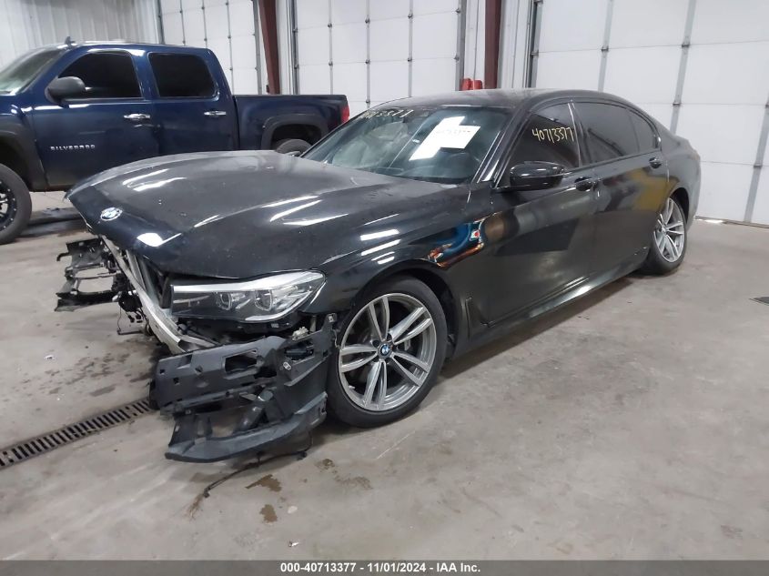 VIN WBA7E4C54HGU99500 2017 BMW 7 Series, 740I Xdrive no.2