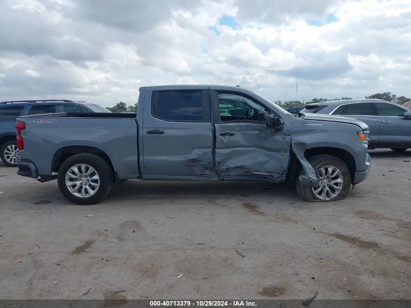 2024 Chevrolet Silverado 1500 4Wd Short Bed Custom VIN: 1GCPDBEKXRZ249469 Lot: 40713379