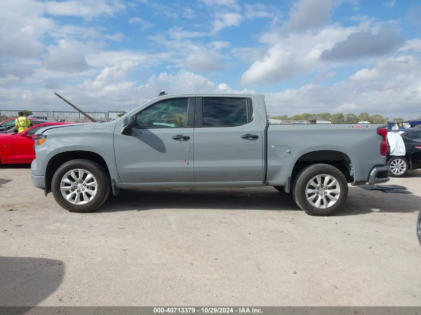 2024 Chevrolet Silverado 1500 4Wd Short Bed Custom VIN: 1GCPDBEKXRZ249469 Lot: 40713379