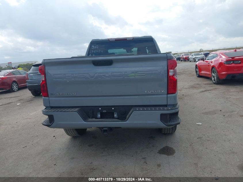 2024 Chevrolet Silverado 1500 4Wd Short Bed Custom VIN: 1GCPDBEKXRZ249469 Lot: 40713379