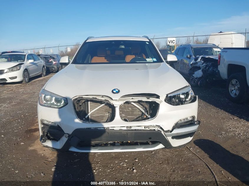 2018 BMW X3 xDrive30I VIN: 5UXTR9C5XJLD60280 Lot: 40713385