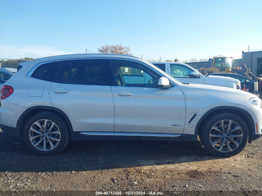 2018 BMW X3 XDRIVE30I - 5UXTR9C5XJLD60280