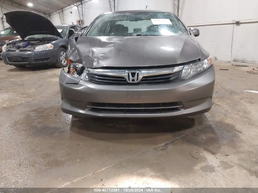 2012 Honda Civic Lx VIN: 19XFB2F58CE370630 Lot: 40713391