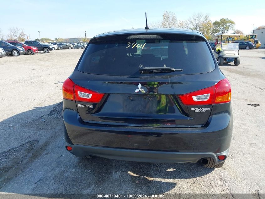 2015 Mitsubishi Outlander Sport Es VIN: 4A4AR3AU9FE019521 Lot: 40713401