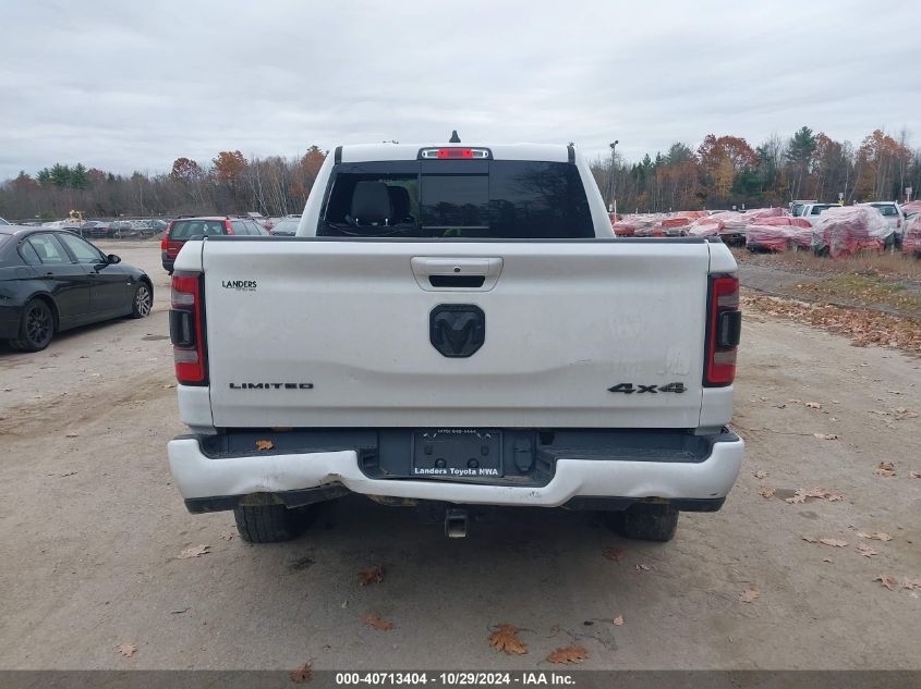 2021 Ram 1500 Limited 4X4 5'7 Box VIN: 1C6SRFHT5MN552030 Lot: 40713404