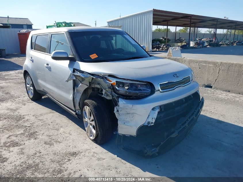 2016 Kia Soul + VIN: KNDJP3A51G7862401 Lot: 40713415