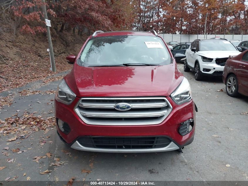 2017 Ford Escape Titanium VIN: 1FMCU9JD5HUE67793 Lot: 40713424