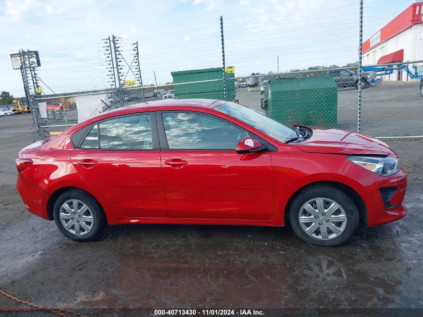 2021 Kia Rio S VIN: 3KPA24AD9ME376930 Lot: 40713430