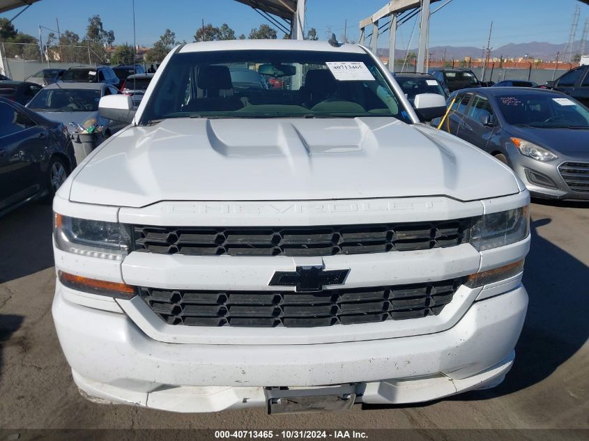 2018 Chevrolet Silverado 1500 1Lt VIN: 1GCRCREHXJZ340710 Lot: 40713465