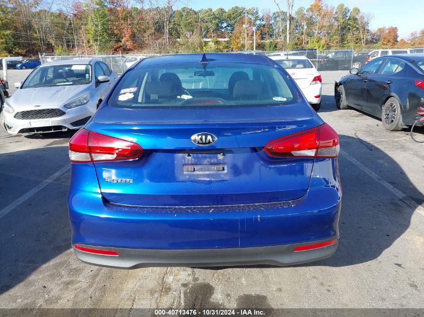 2017 Kia Forte Lx VIN: 3KPFK4A72HE159368 Lot: 40713476