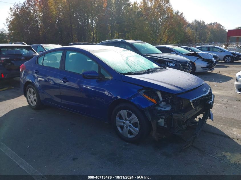 VIN 3KPFK4A72HE159368 2017 KIA Forte, LX no.1