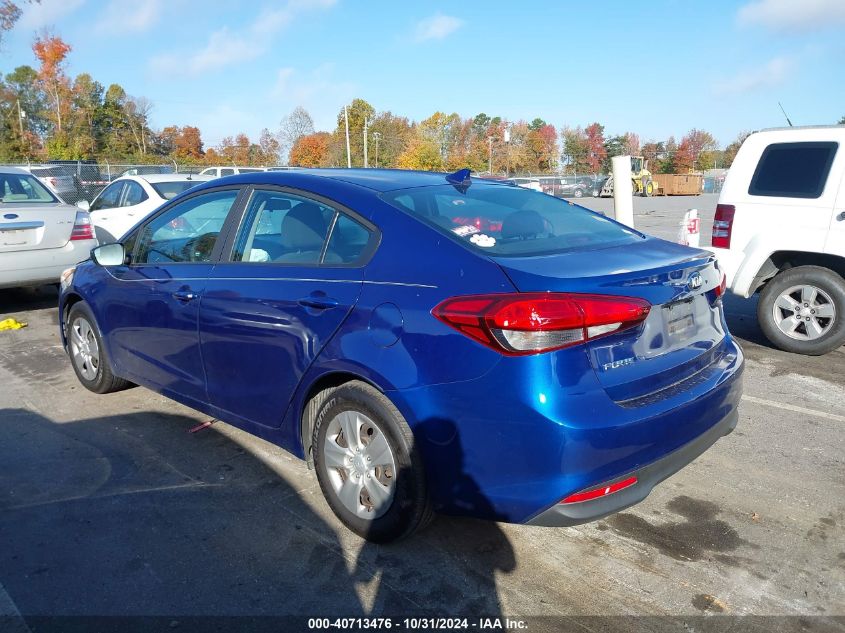 VIN 3KPFK4A72HE159368 2017 KIA Forte, LX no.3