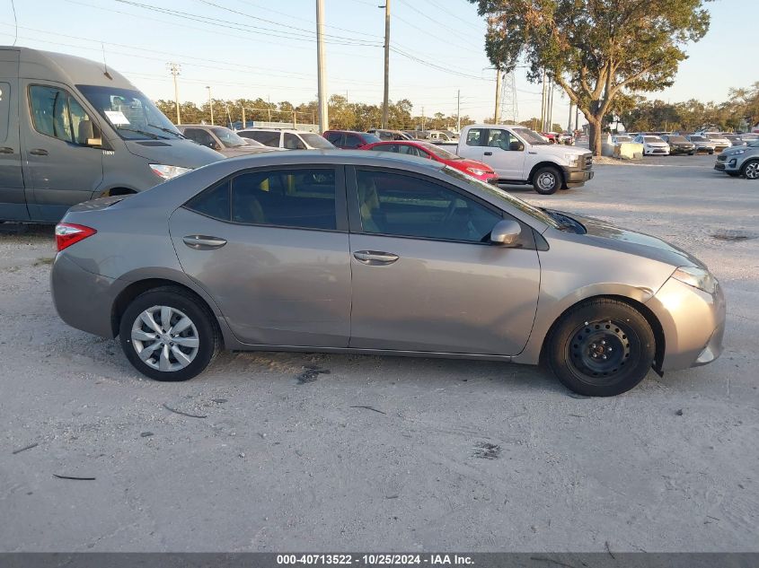 2016 Toyota Corolla Le VIN: 2T1BURHE0GC674621 Lot: 40713522