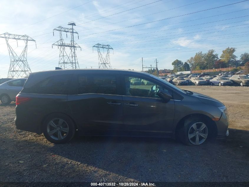 2018 Honda Odyssey Ex-L VIN: 5FNRL6H77JB069869 Lot: 40713532