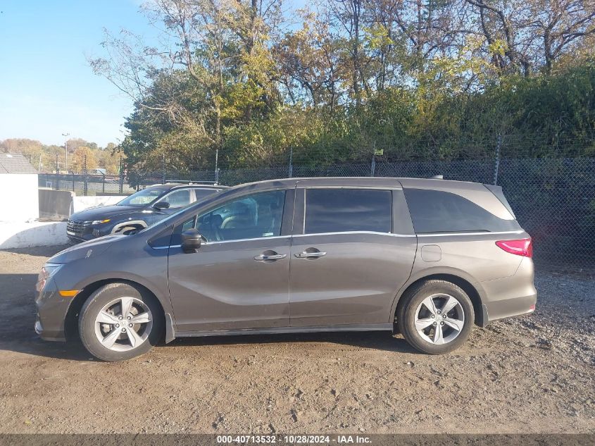 2018 Honda Odyssey Ex-L VIN: 5FNRL6H77JB069869 Lot: 40713532