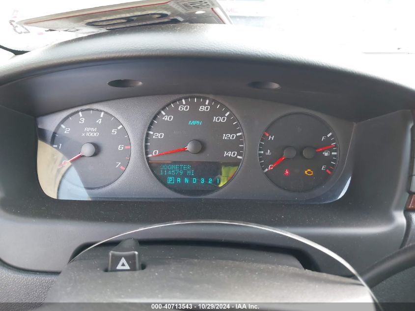 2006 CHEVROLET IMPALA VIN: 2G1WB58K769311259