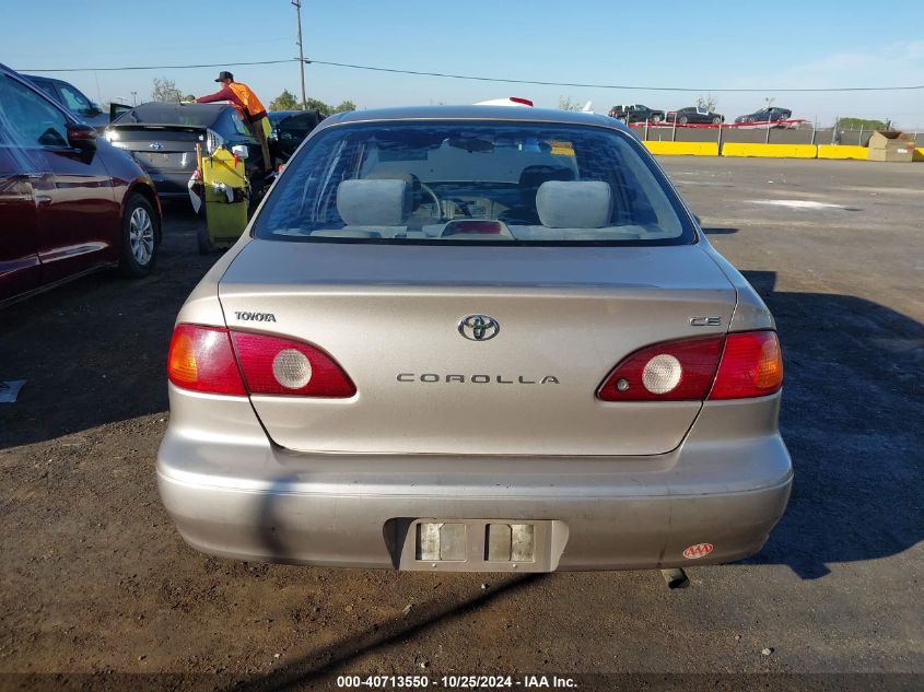 2001 Toyota Corolla Ce VIN: 1NXBR12E41Z532239 Lot: 40713550