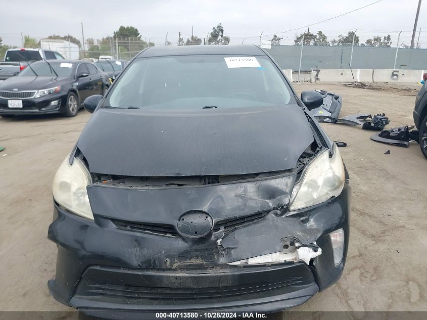 2013 Toyota Prius Two VIN: JTDKN3DU3D5573394 Lot: 40713580