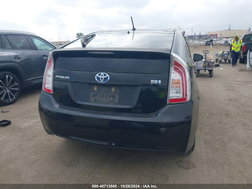 2013 Toyota Prius Two VIN: JTDKN3DU3D5573394 Lot: 40713580