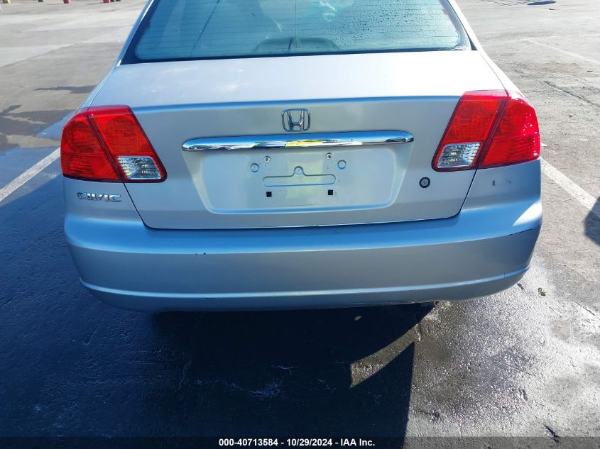 2003 Honda Civic Lx VIN: JHMES165X3S002631 Lot: 40713584