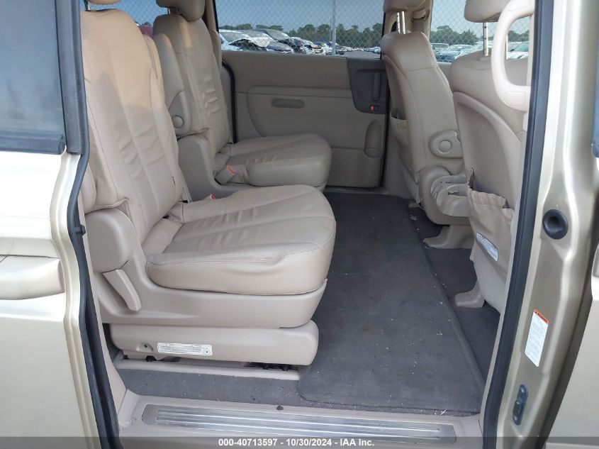 2008 Kia Sedona Ex VIN: KNDMB233186254127 Lot: 40713597