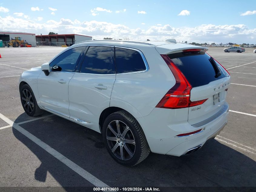 2020 Volvo Xc60 T5 Inscription VIN: YV4102RL9L1428738 Lot: 40713603