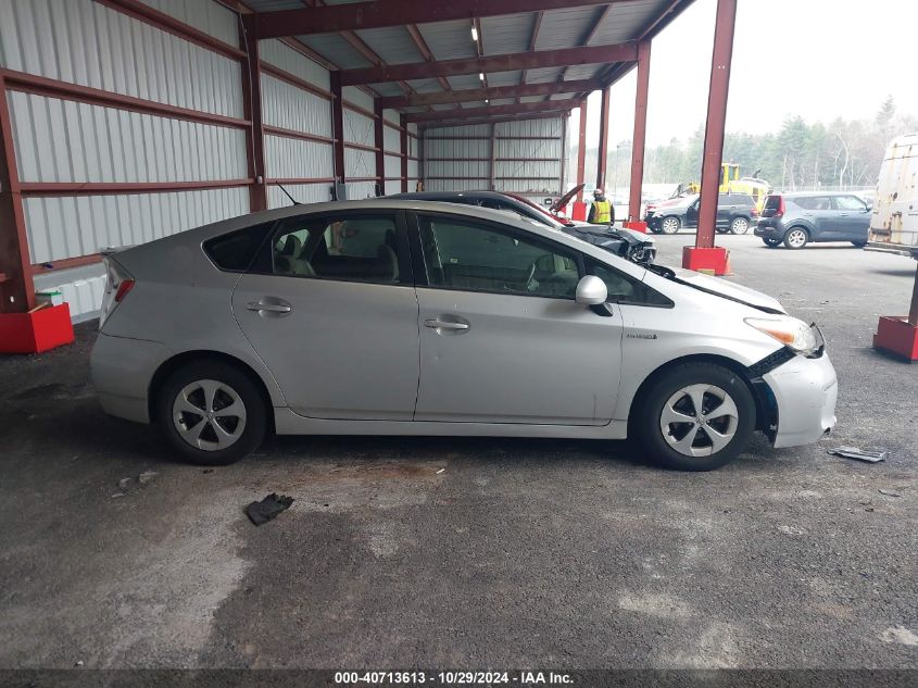 2014 Toyota Prius Two VIN: JTDKN3DU5E0361465 Lot: 40713613