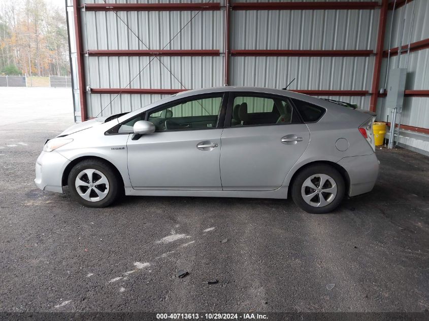 2014 Toyota Prius Two VIN: JTDKN3DU5E0361465 Lot: 40713613