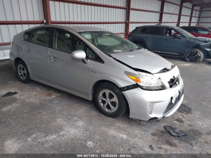 2014 Toyota Prius Two VIN: JTDKN3DU5E0361465 Lot: 40713613