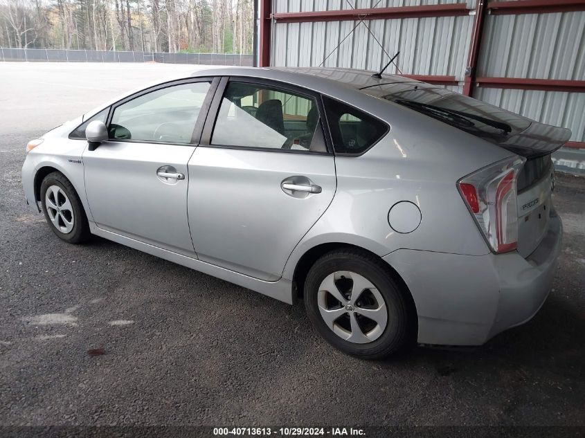 2014 Toyota Prius Two VIN: JTDKN3DU5E0361465 Lot: 40713613