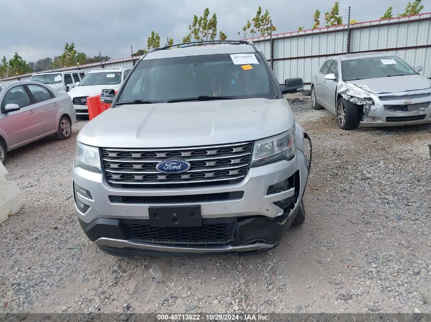 2017 Ford Explorer Xlt VIN: 1FM5K8D81HGA69325 Lot: 40713622