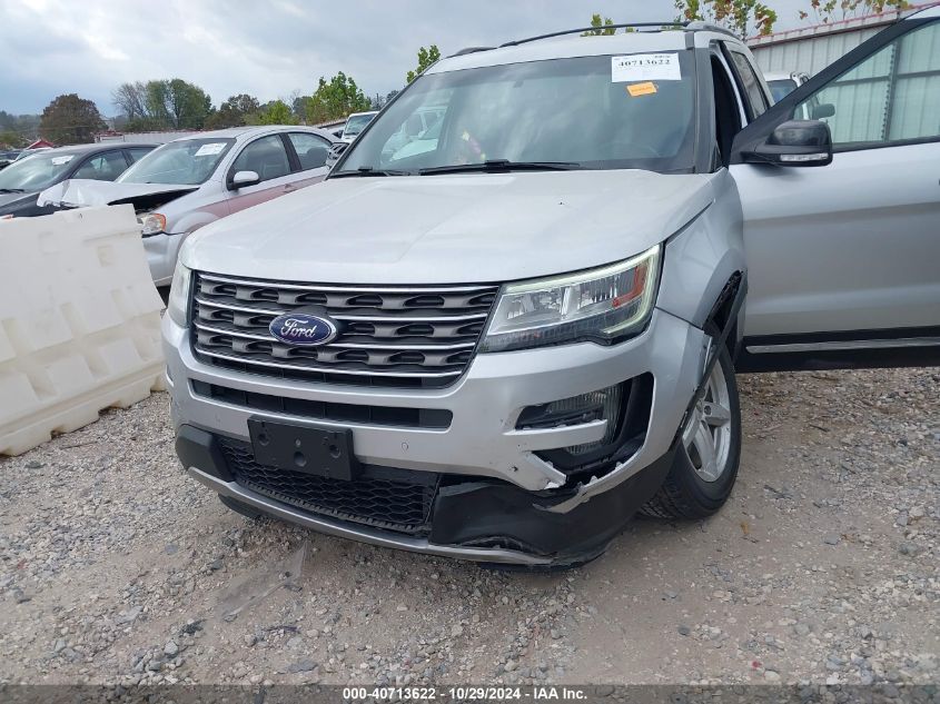 2017 Ford Explorer Xlt VIN: 1FM5K8D81HGA69325 Lot: 40713622