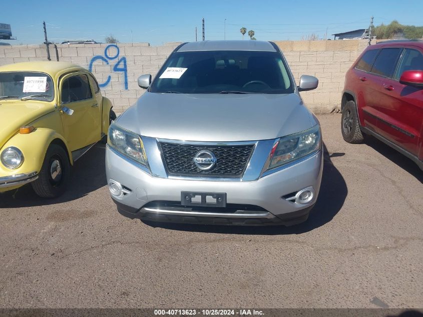 2014 Nissan Pathfinder S VIN: 5N1AR2MNXEC719768 Lot: 40713623