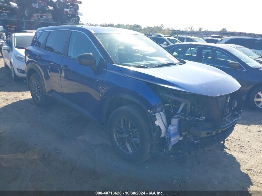 VIN 5N1BT3AA1NC710731 2022 Nissan Rogue, S Fwd no.1