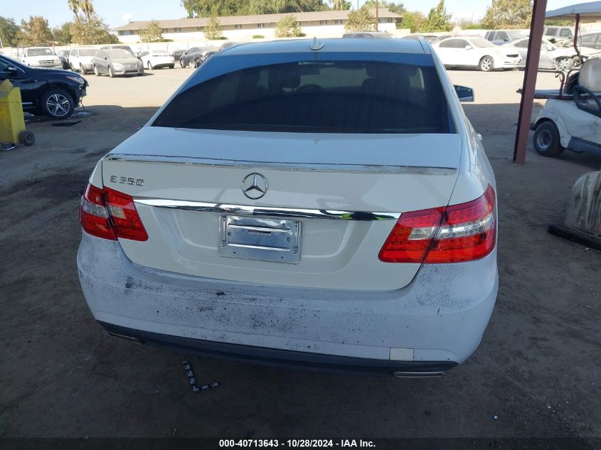 2010 Mercedes-Benz E 350 VIN: WDDHF5GB8AA258645 Lot: 40713643