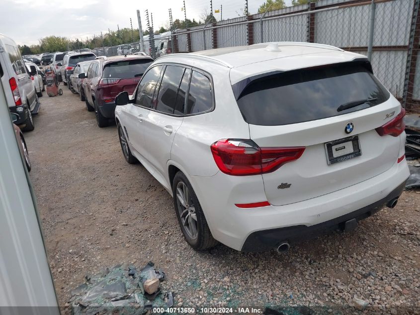 2018 BMW X3 xDrive30I VIN: 5UXTR9C56JLC83844 Lot: 40713650