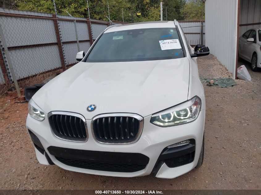 2018 BMW X3 xDrive30I VIN: 5UXTR9C56JLC83844 Lot: 40713650