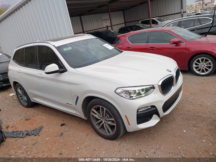 2018 BMW X3 xDrive30I VIN: 5UXTR9C56JLC83844 Lot: 40713650