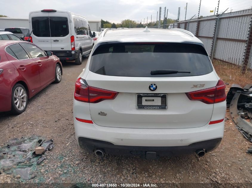 2018 BMW X3 xDrive30I VIN: 5UXTR9C56JLC83844 Lot: 40713650