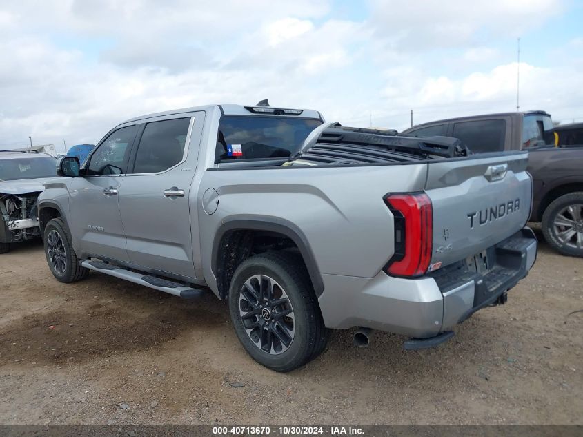 2023 Toyota Tundra Limited VIN: 5TFJA5DB7PX090369 Lot: 40713670