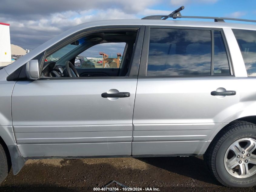 2005 Honda Pilot Ex-L VIN: 2HKYF18655H524626 Lot: 40713704