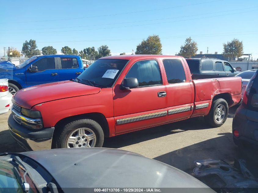 2002 Chevrolet Silverado 1500 Ls VIN: 2GCEC19T521172824 Lot: 40713705