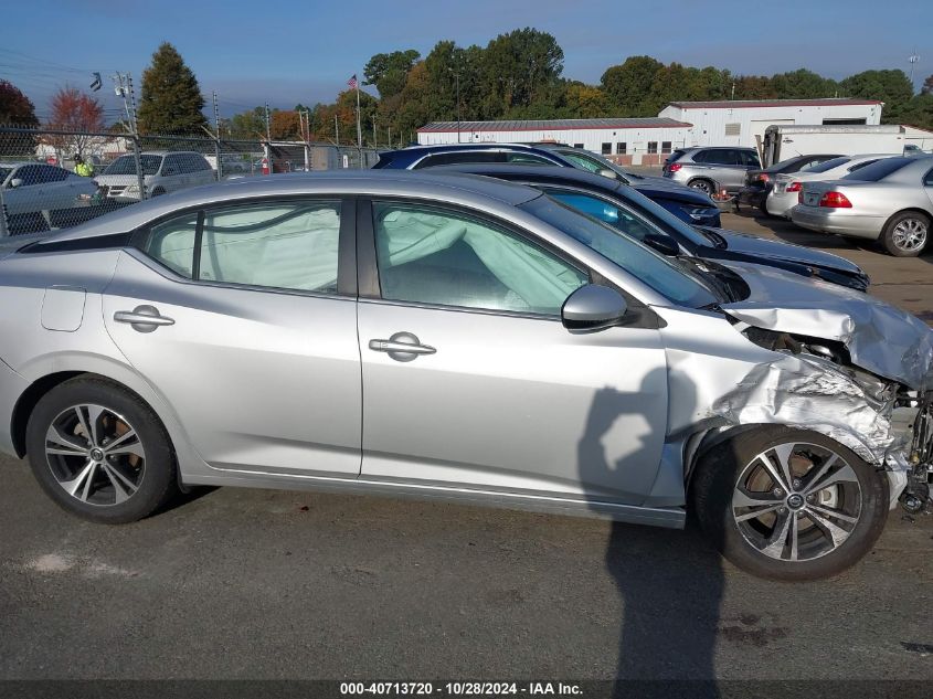 2022 Nissan Sentra Sv Xtronic Cvt VIN: 3N1AB8CV1NY222776 Lot: 40713720