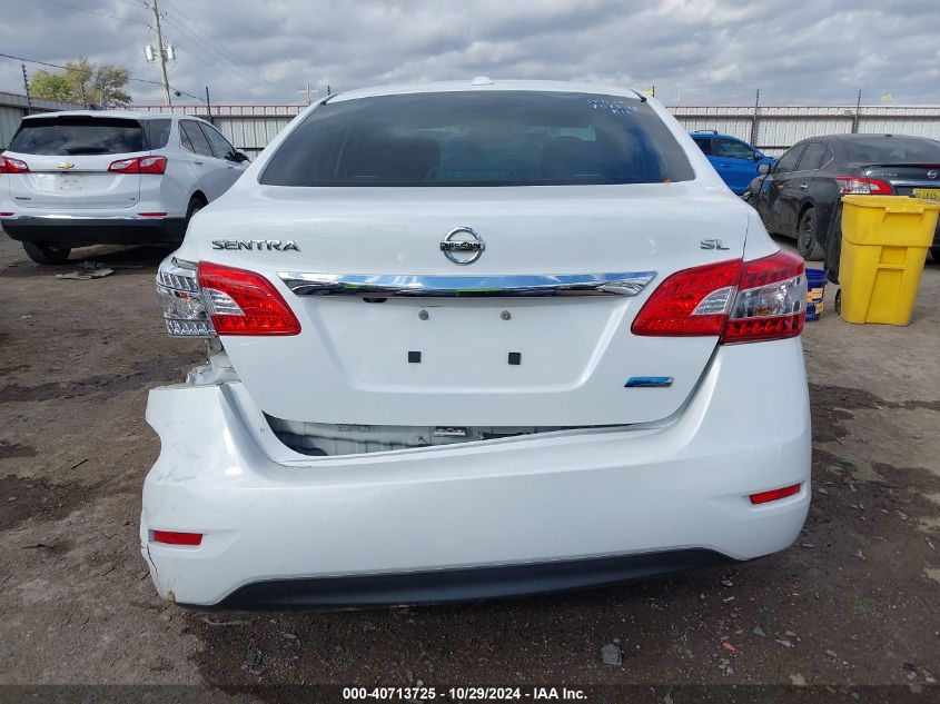 2014 Nissan Sentra Sl VIN: 3N1AB7APXEY290878 Lot: 40713725