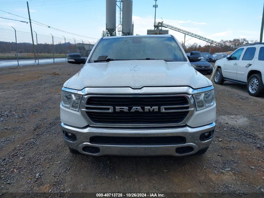 2019 Ram 1500 Big Horn/Lone Star 4X4 6'4 Box VIN: 1C6SRFBT2KN624971 Lot: 40713728