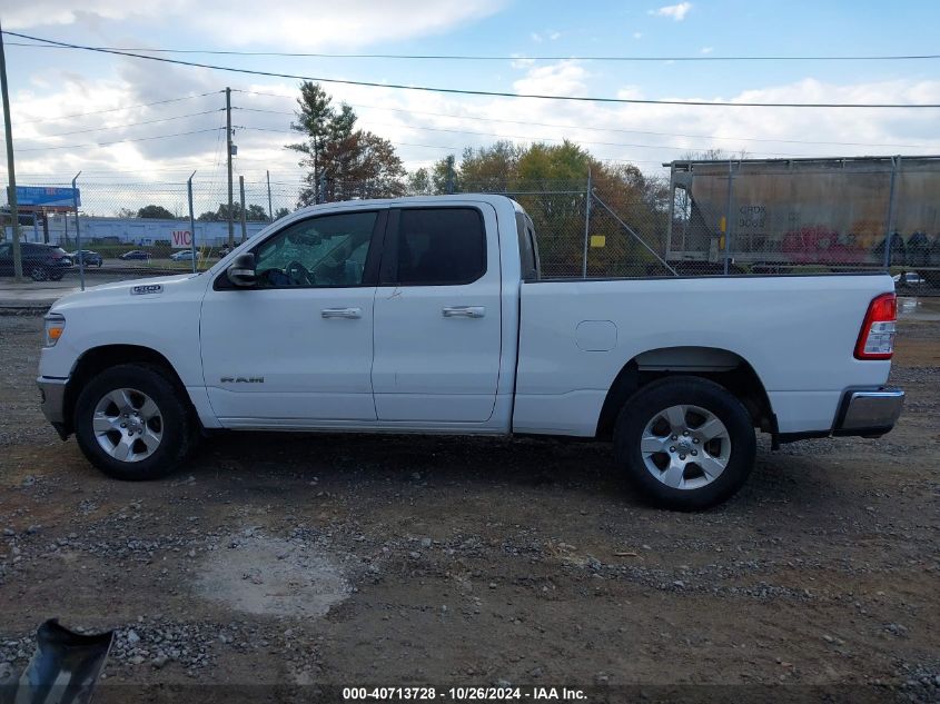 2019 Ram 1500 Big Horn/Lone Star 4X4 6'4 Box VIN: 1C6SRFBT2KN624971 Lot: 40713728